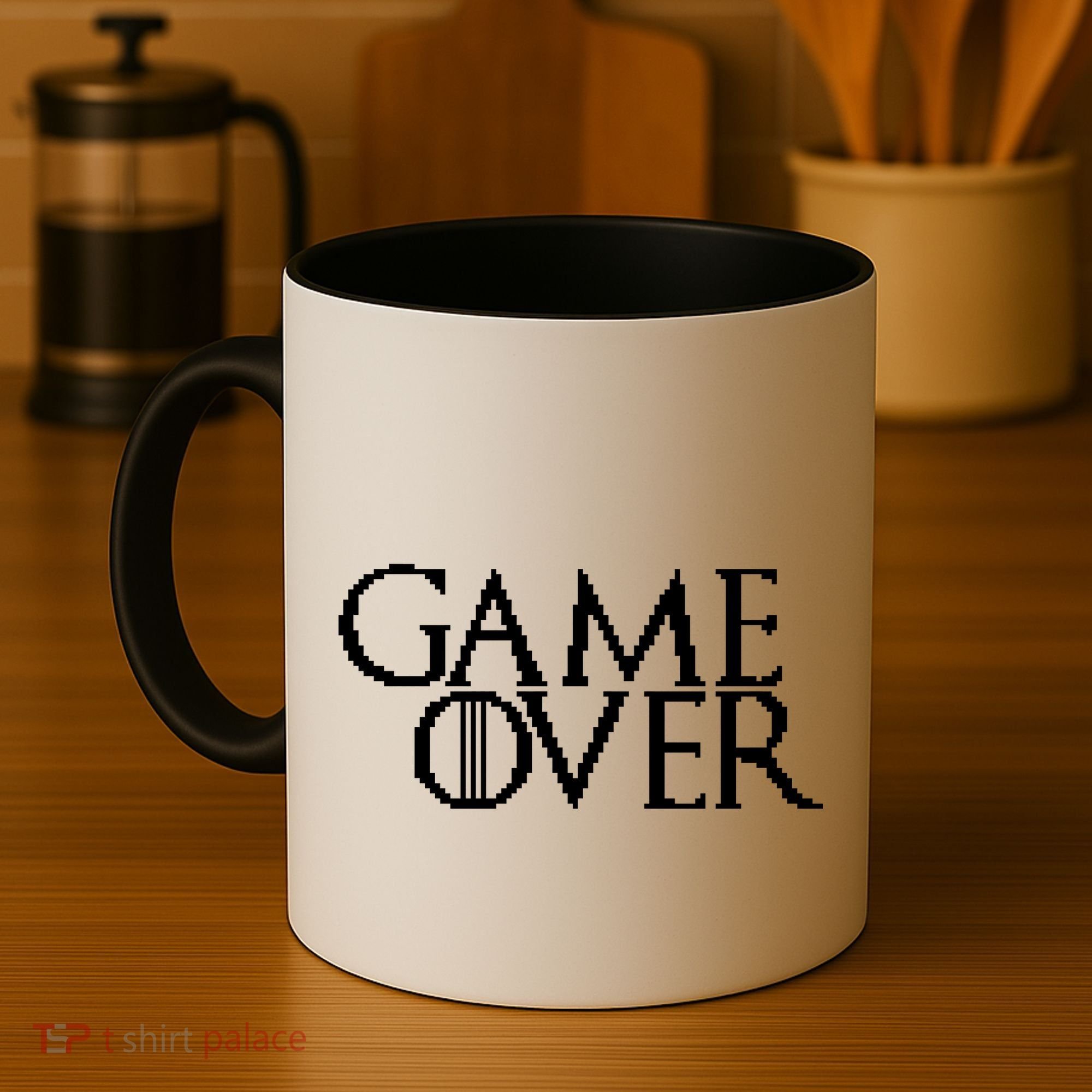 GOT Game Over Pixel  Coffee Mug