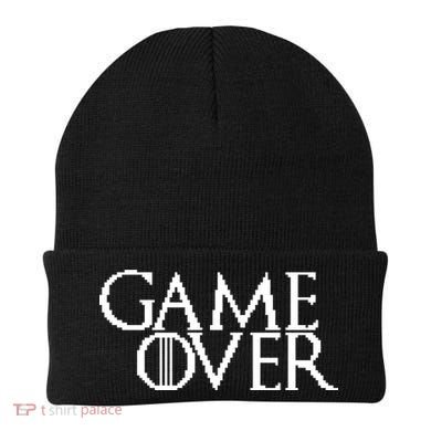 GOT Game Over Pixel  Beanie