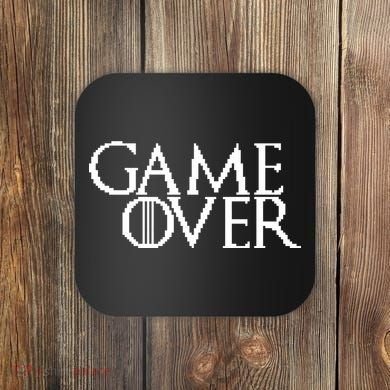 GOT Game Over Pixel  Coaster