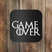 GOT Game Over Pixel  Coaster thumb 0