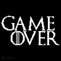 GOT Game Over Pixel  Coaster thumb 2
