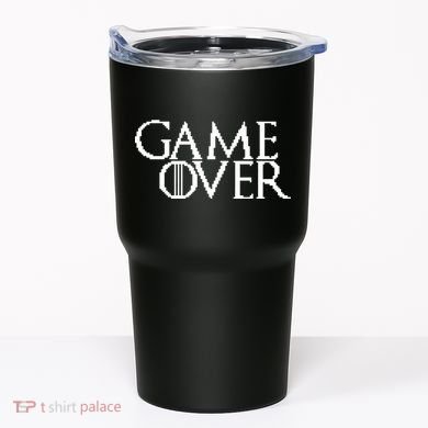 GOT Game Over Pixel  Tumbler