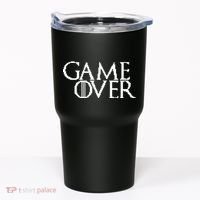 GOT Game Over Pixel  Tumbler thumb 0