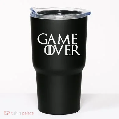 GOT Game Over Pixel  Tumbler