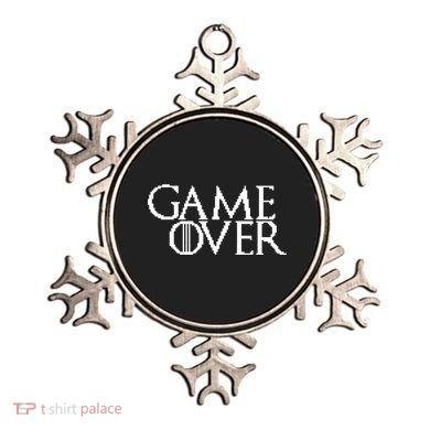 GOT Game Over Pixel  Ornament