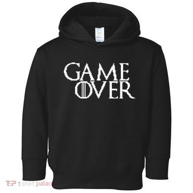 GOT Game Over Pixel  Toddler Hoodie