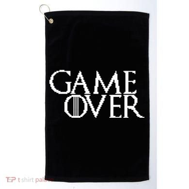GOT Game Over Pixel  Golf Towel