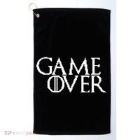 GOT Game Over Pixel  Golf Towel thumb 0