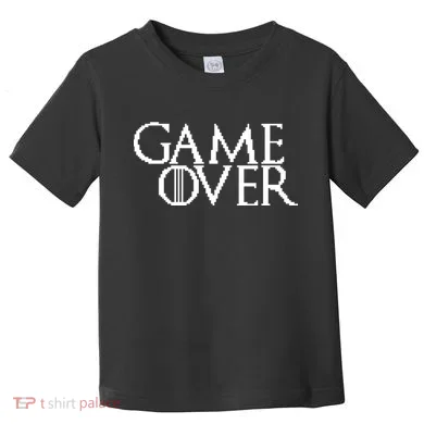 GOT Game Over Pixel  Toddler T-Shirt