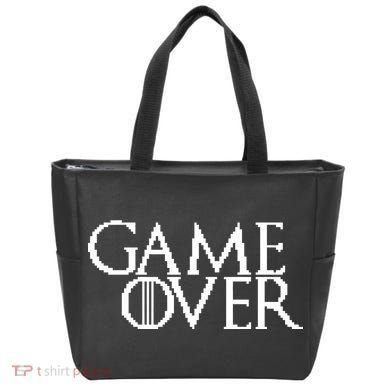 GOT Game Over Pixel  Tote Bag