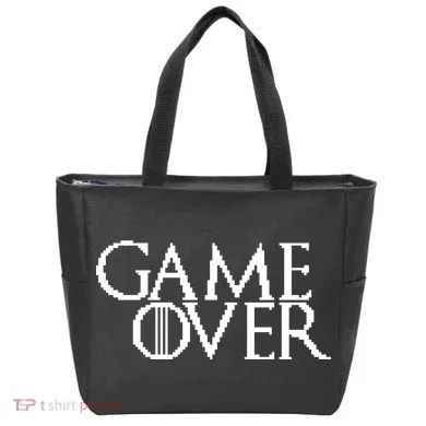 GOT Game Over Pixel  Tote Bag