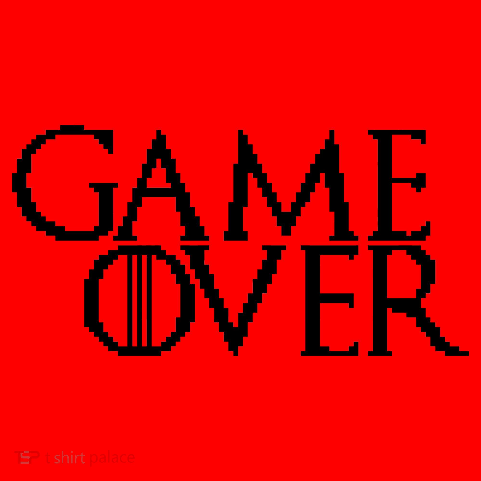 GOT Game Over Pixel  Santa Hat