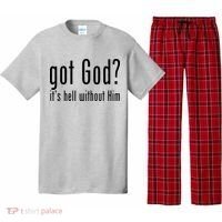 Got God It's Hell Without Him Pajama Set thumb 0