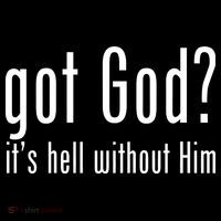 Got God It's Hell Without Him Bucket Hat thumb 4
