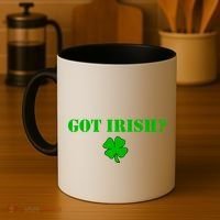 Got Irish? Cloverleaf Coffee Mug thumb 4