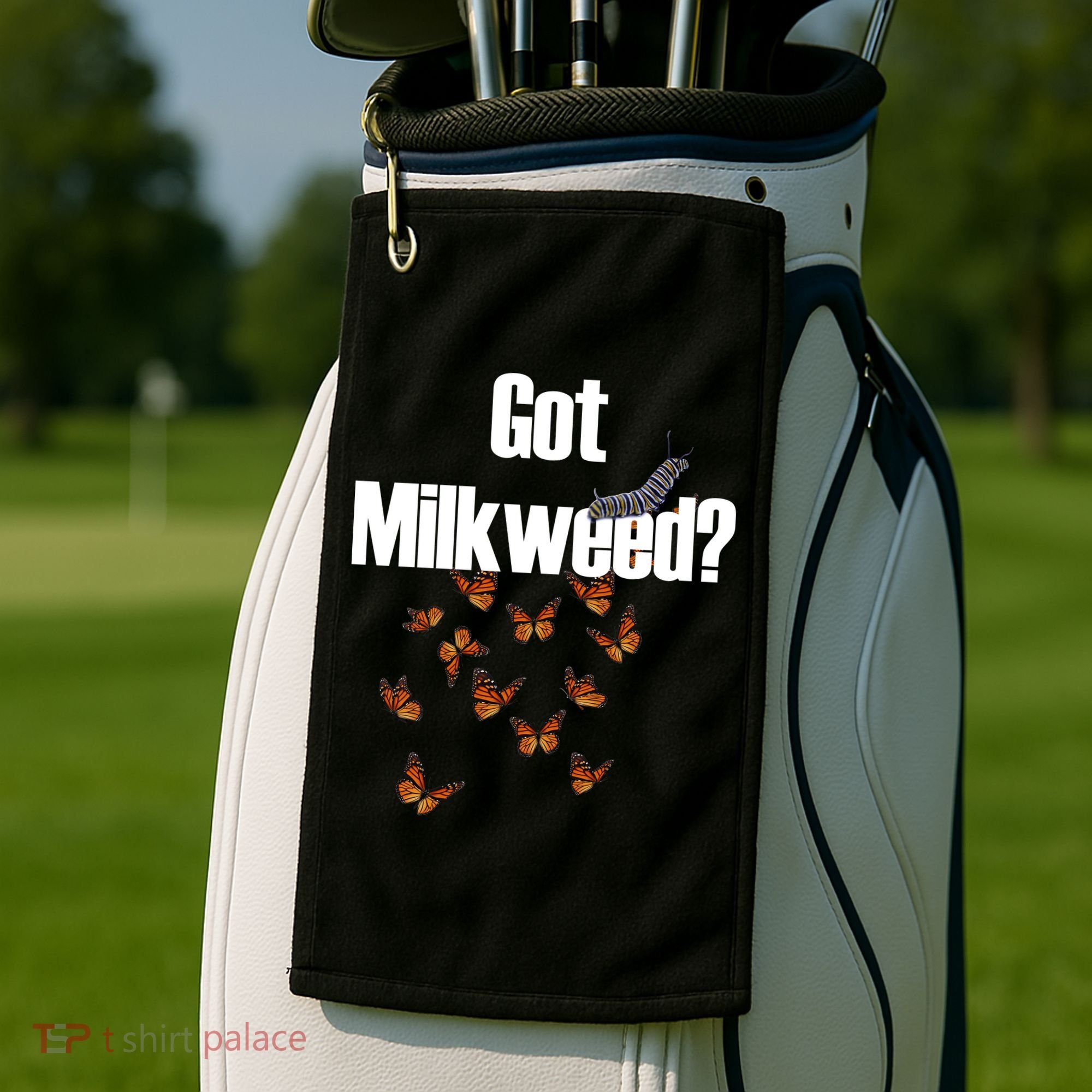Got Milkweed? Golf Towel