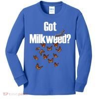 Got Milkweed? Kids Long Sleeve Shirt thumb 0