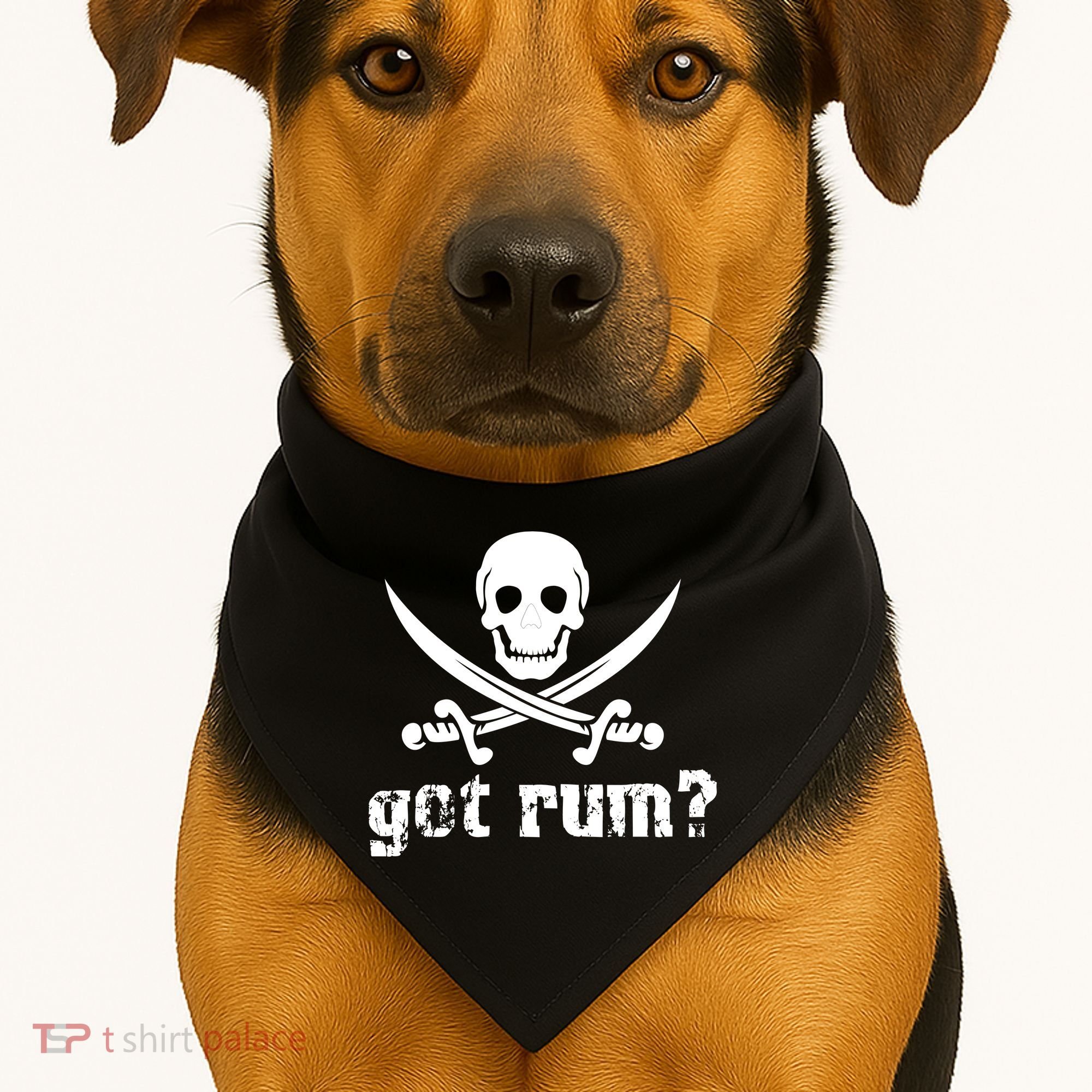 Got Rum? USA-Made Doggie Bandana