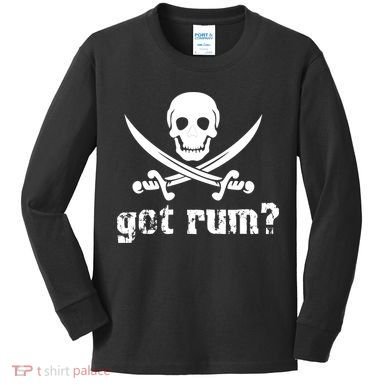 Got Rum? Kids Long Sleeve Shirt