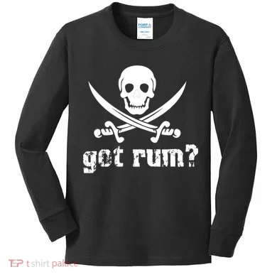 Got Rum? Kids Long Sleeve Shirt