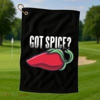 Got Spice? Golf Towel thumb 1