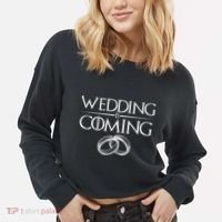 GOT Wedding is Coming Cropped Pullover Crew thumb 2