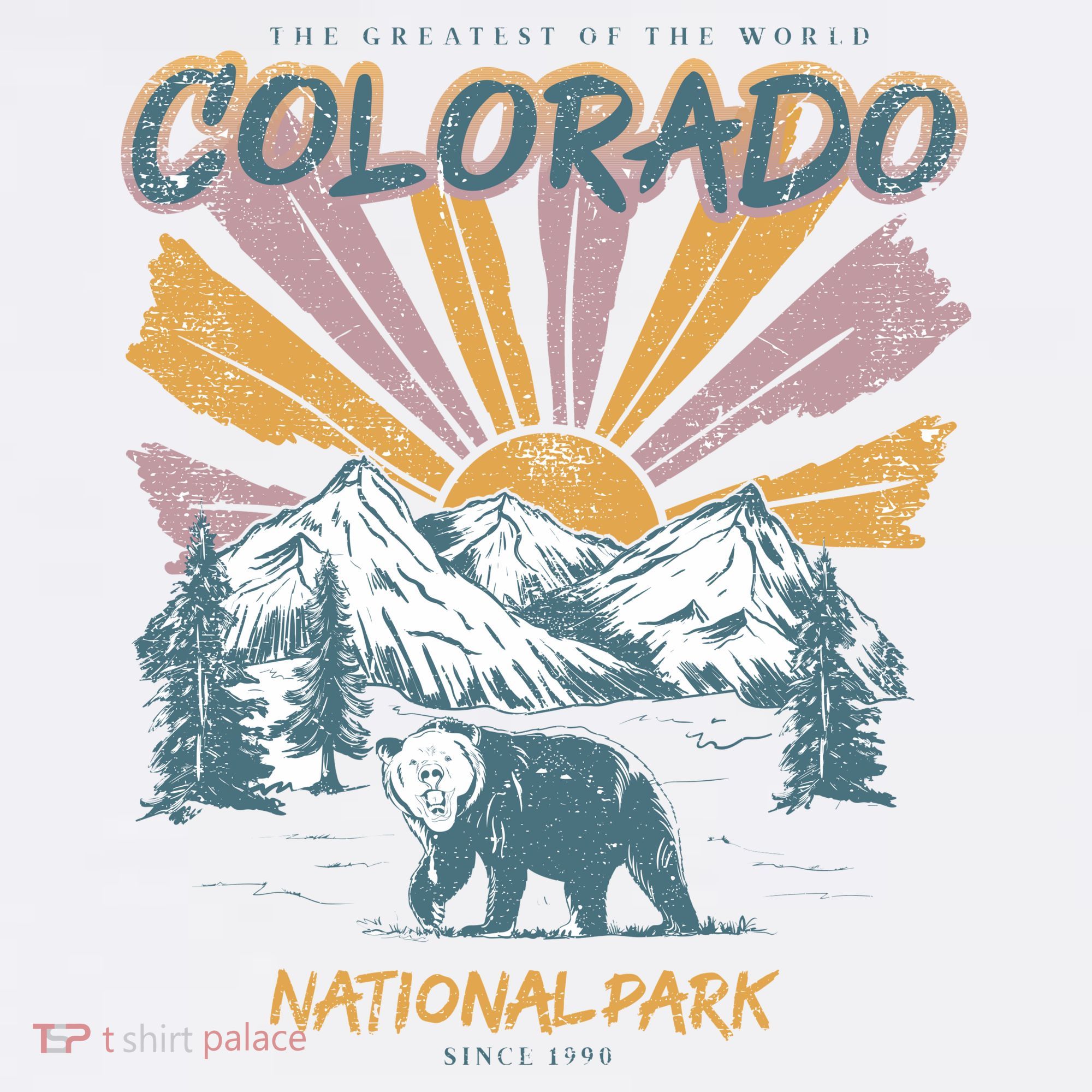 Greatest Of The World Colorado National Park Since 1990 T-Shirt