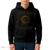 Granddaughters Of The Witches You Could Not Burn Kids Hoodie thumb 4