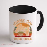 Game On Third Grade Back To School Gamer Funny Funny Gift Coffee Mug thumb 1