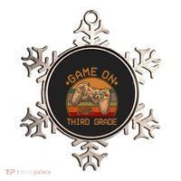 Game On Third Grade Back To School Gamer Funny Funny Gift Ornament thumb 0