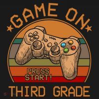Game On Third Grade Back To School Gamer Funny Funny Gift Ornament thumb 1