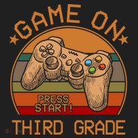 Game On Third Grade Back To School Gamer Funny Funny Gift Hat thumb 2