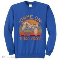 Game On Third Grade Back To School Gamer Funny Funny Gift Sweatshirt thumb 0