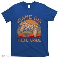 Game On Third Grade Back To School Gamer Funny Funny Gift T-Shirt thumb 0