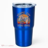 Game On Third Grade Back To School Gamer Funny Funny Gift Tumbler thumb 0