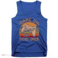 Game On Third Grade Back To School Gamer Funny Funny Gift Tank Top thumb 0