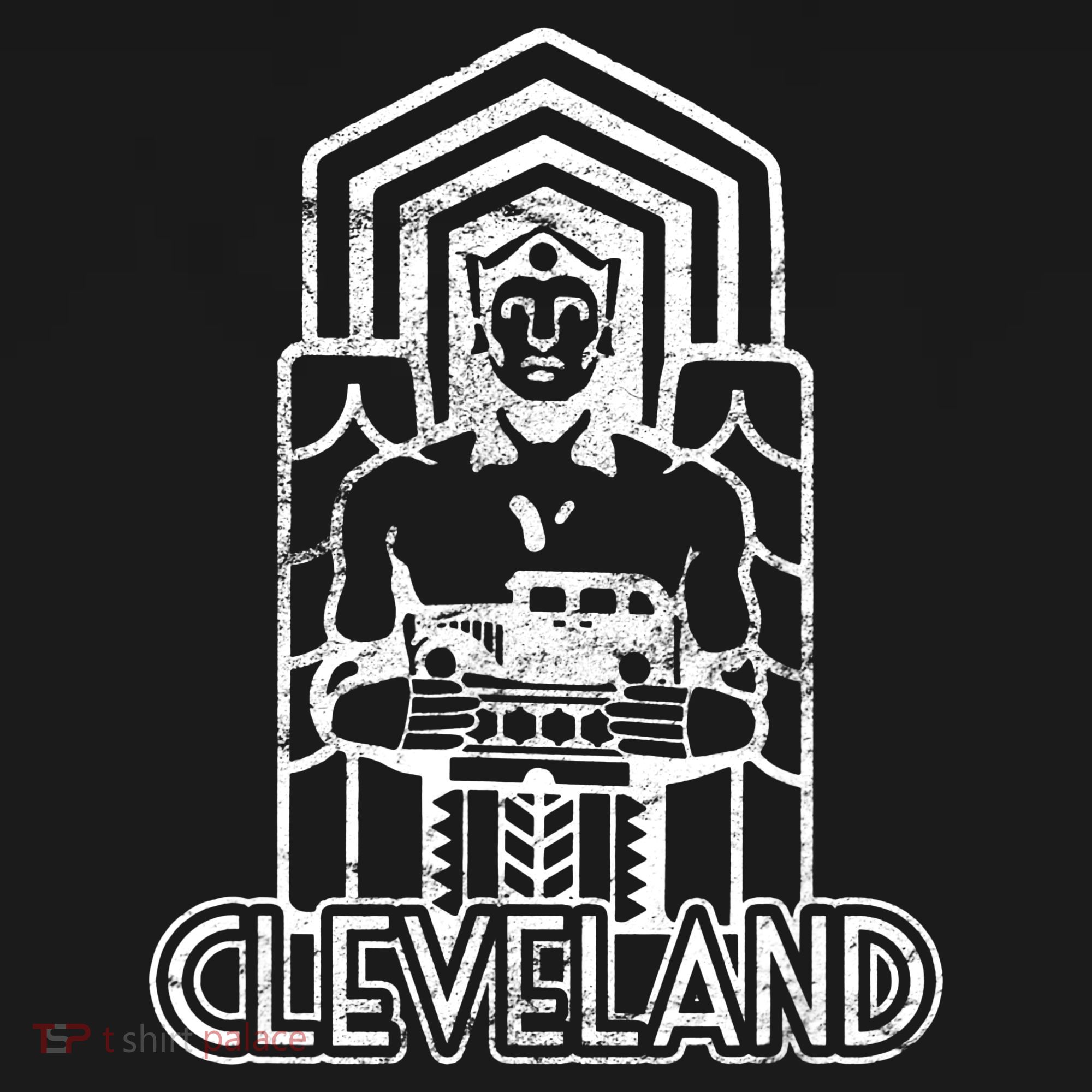 Guardian Of Traffic Cleveland Bridge Retro Long Sleeve Shirt