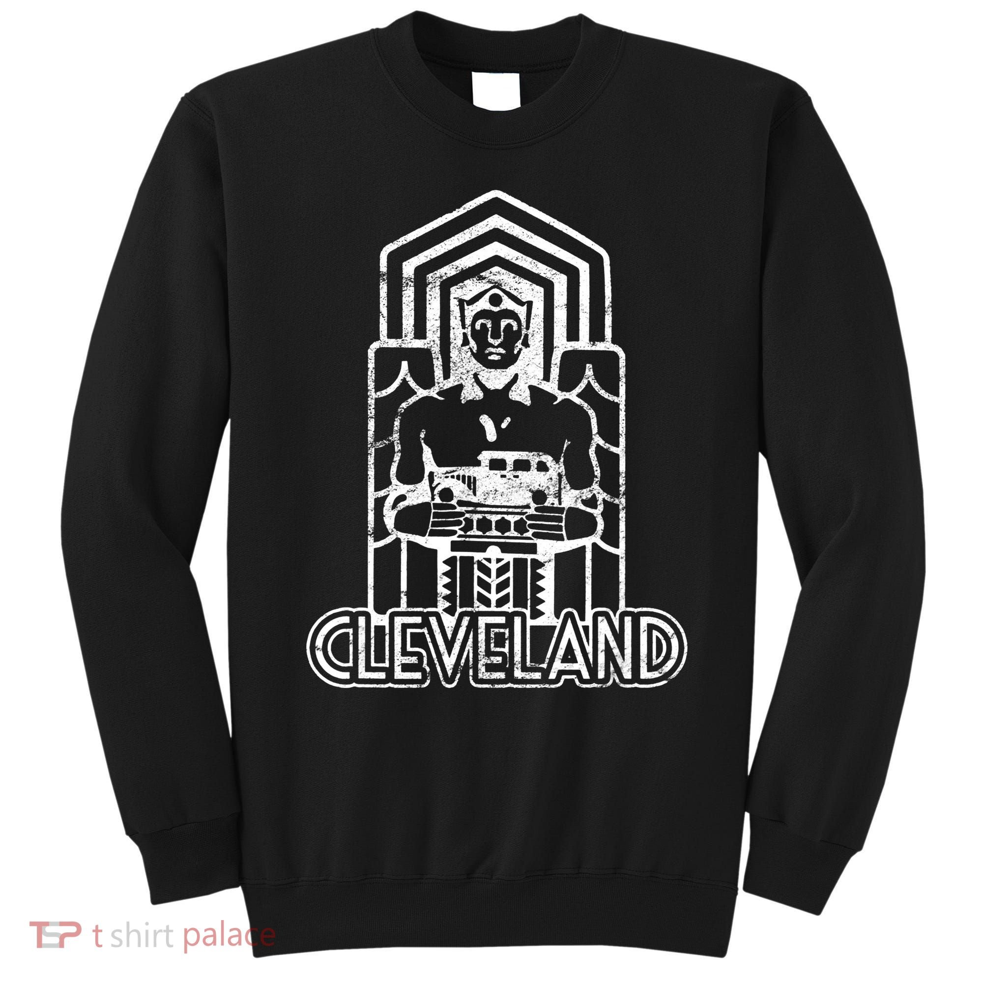 Guardian Of Traffic Cleveland Bridge Retro Sweatshirt