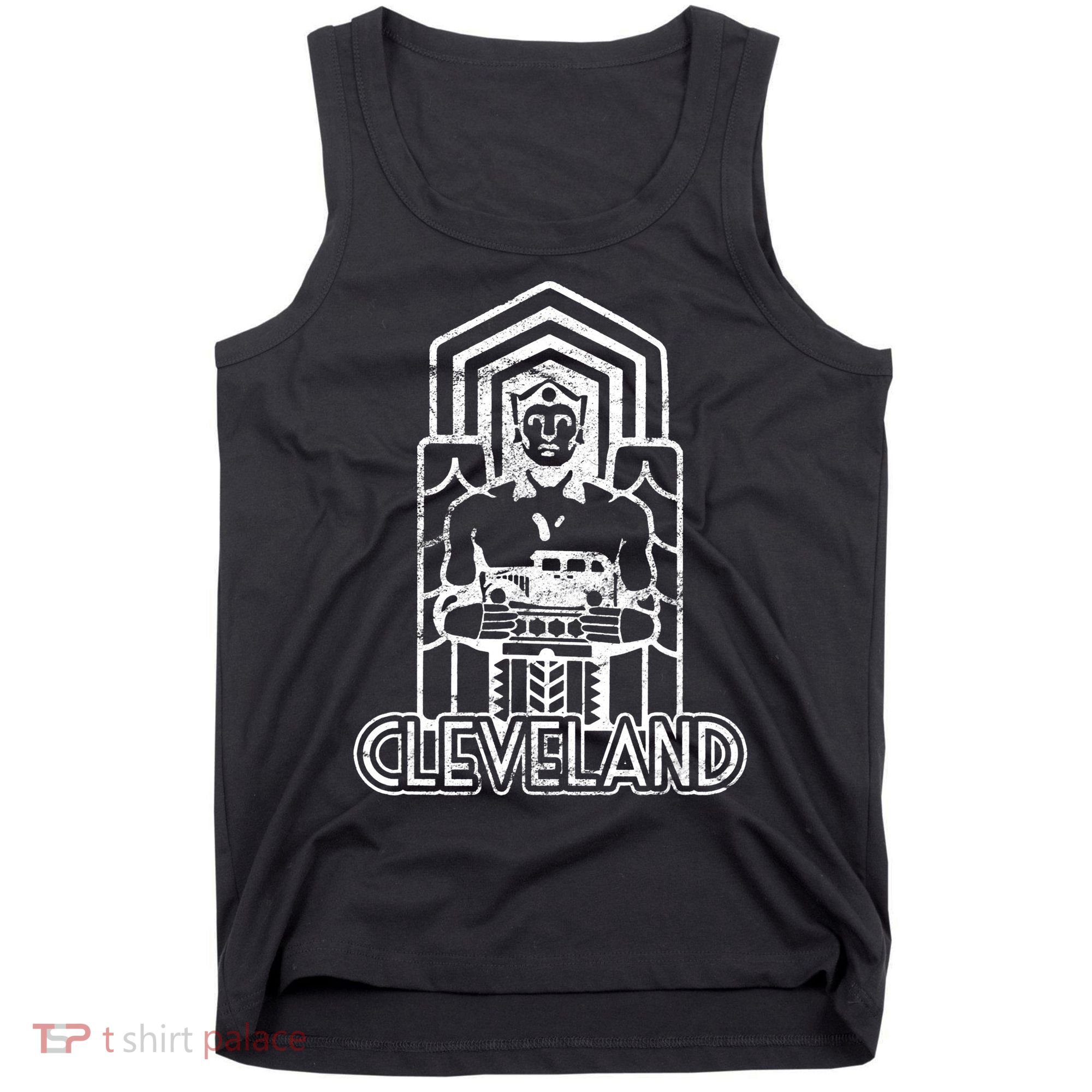 Guardian Of Traffic Cleveland Bridge Retro Tank Top