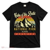 Gates Of The Arctic Vintage Retro Alaska National Park T-Shirt thumb 0