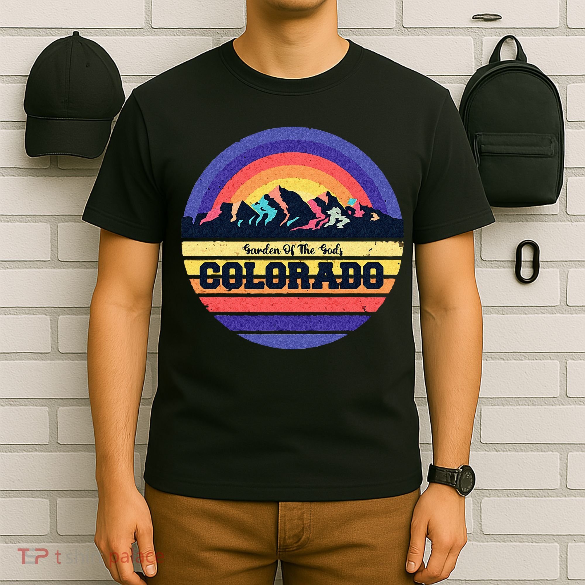 Garden Of The Gods Souvenir Colorado Mountain National Park T-Shirt