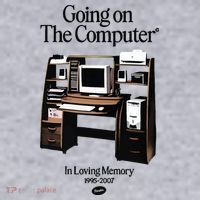 Going On The Computer In Loving Memory 1995 2007 Women's Sweatshirt thumb 2