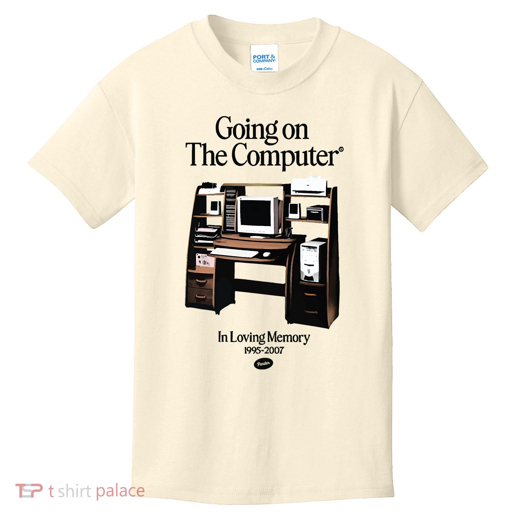 Going On The Computer In Loving Memory 1995 2007 Kids T-Shirt
