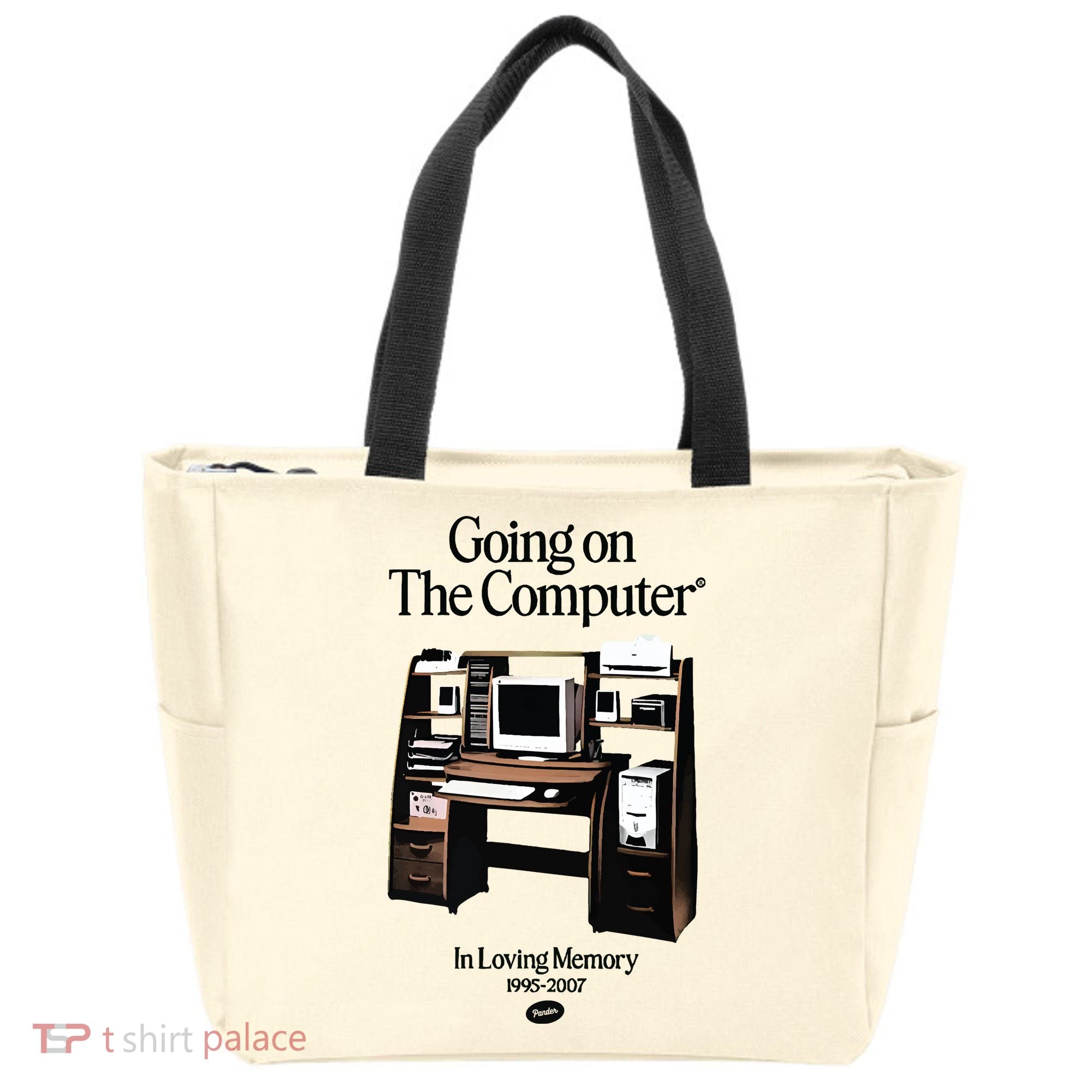 Going On The Computer In Loving Memory 1995 2007 Tote Bag