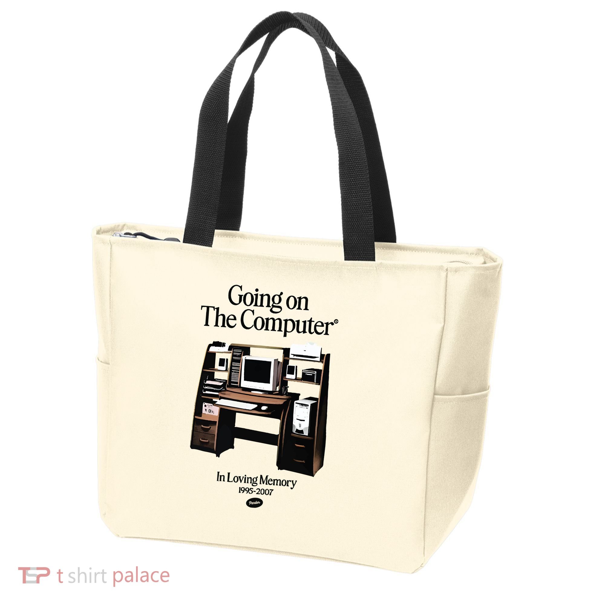 Going On The Computer In Loving Memory 1995 2007 Tote Bag