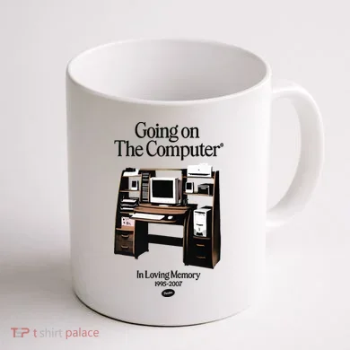 Going On The Computer In Loving Memory 1995 2007 Coffee Mug back