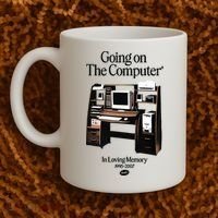Going On The Computer In Loving Memory 1995 2007 Coffee Mug thumb 2
