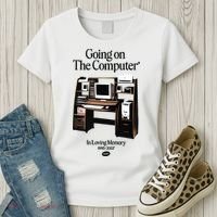 Going On The Computer In Loving Memory 1995 2007 Women's T-Shirt thumb 3
