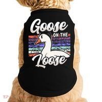 Goose On The Loose Animal Geese Owner Lover Doggie Tank thumb 0