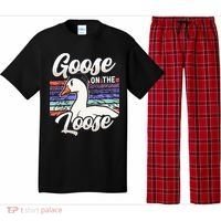 Goose On The Loose Animal Geese Owner Lover Pajama Set thumb 0